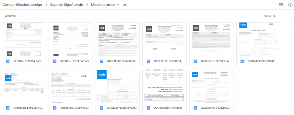 Como baixar documentos?