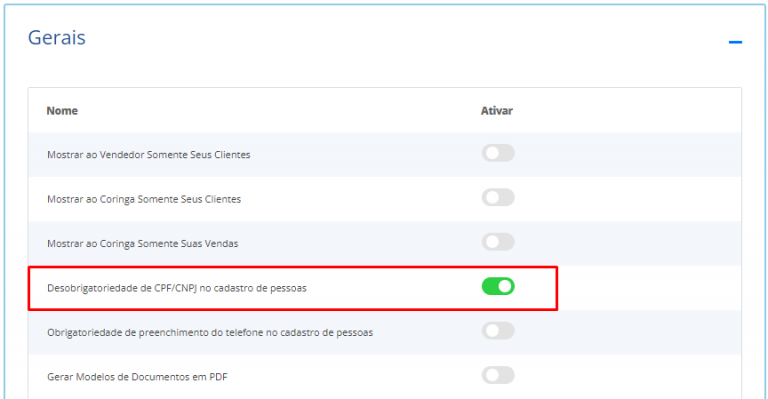 Como Cadastrar Pessoas Sem CPF CNPJ No SIGE Cloud Central De Ajuda