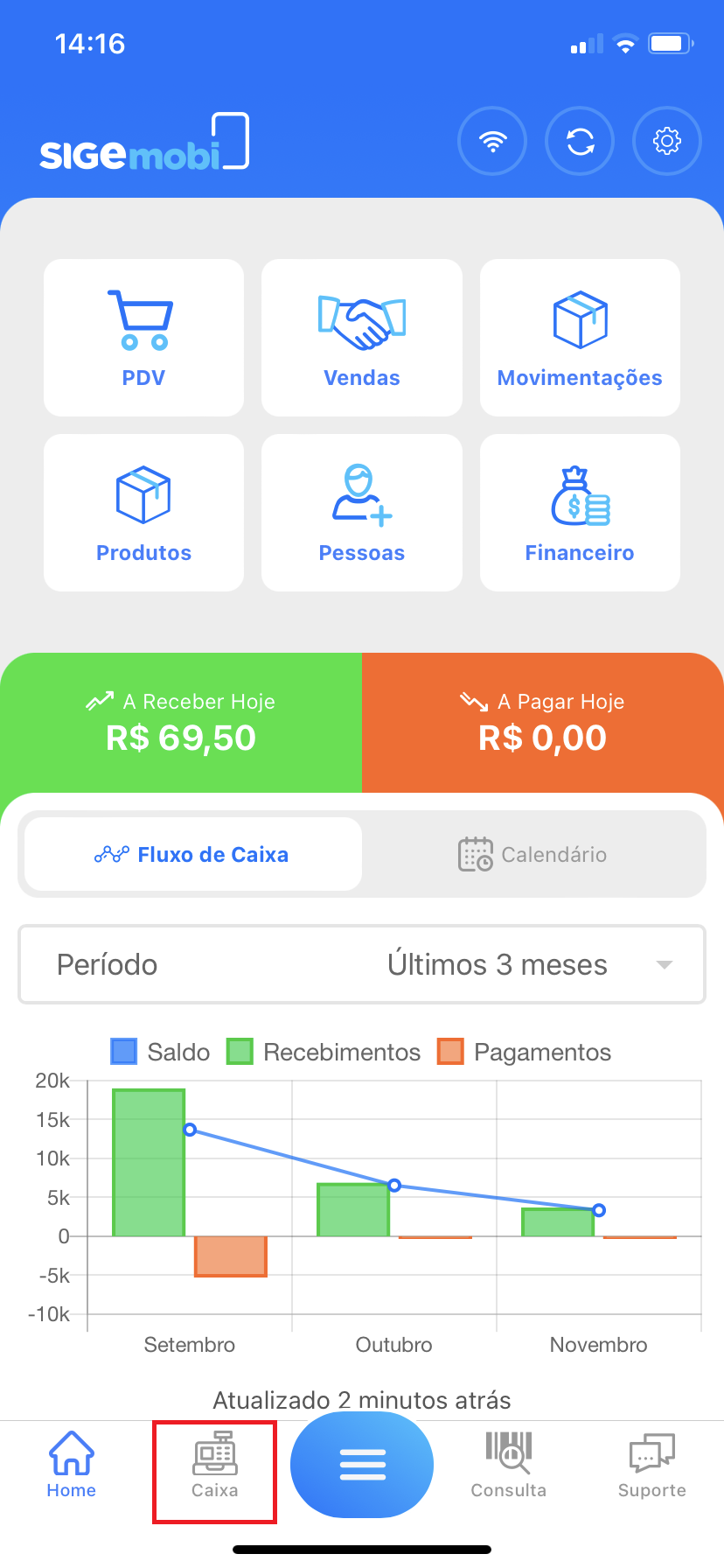 Como Abrir E Fechar O Caixa Do Pdv No Sige Mobi Central De Ajuda Sige Cloud 4063